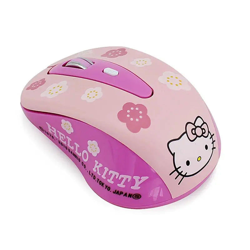 2.4G Hello Kitty Wireless Computer Mouse - Browsglamour