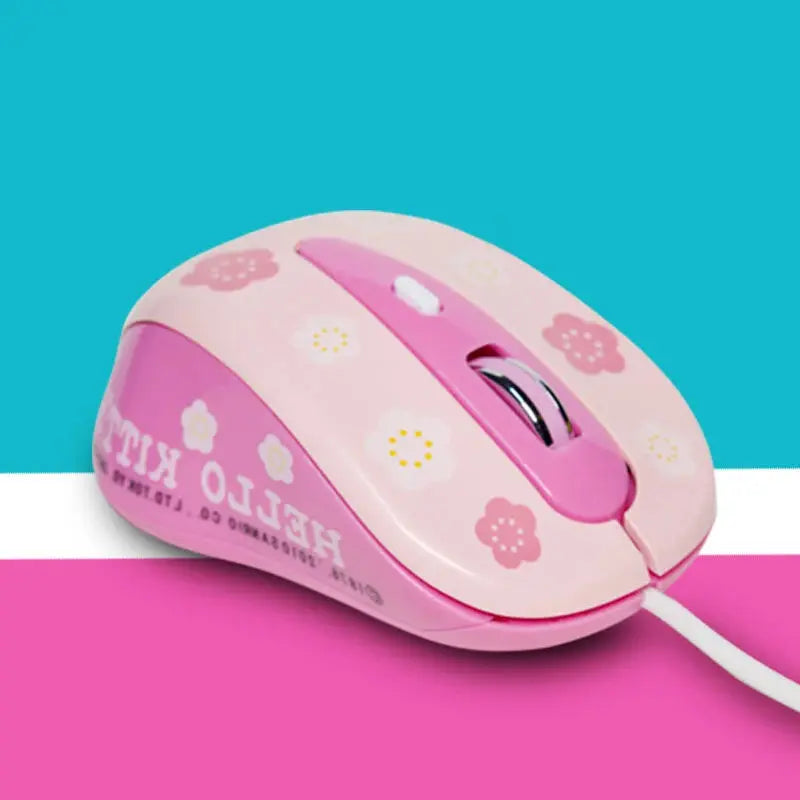 2.4G Hello Kitty Wireless Computer Mouse - Browsglamour