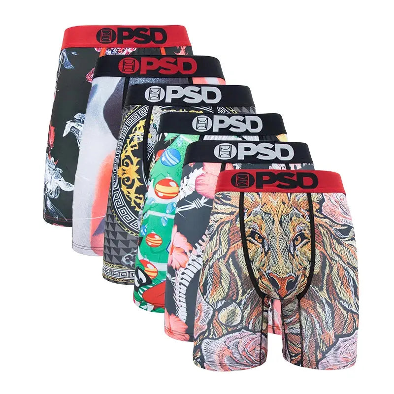 Men’s 6Pcs PSD Boxers S-XXL - Browsglamour