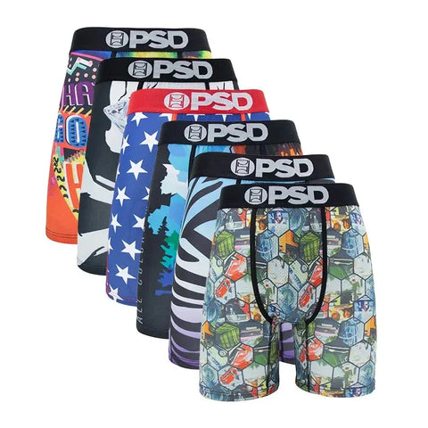 Men’s 6Pcs PSD Boxers S-XXL - Browsglamour