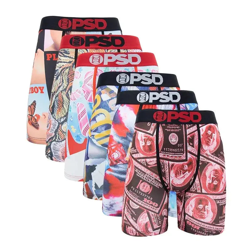 Men’s 6Pcs PSD Boxers S-XXL - Browsglamour