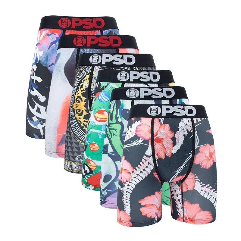 Men’s 6Pcs PSD Boxers S-XXL - Browsglamour