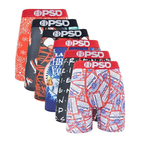 Men’s 6Pcs PSD Boxers S-XXL - Browsglamour