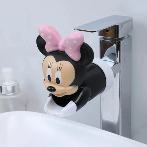 Anime Cartoon Animation Cute Kawaii Mickey Mouse Minnie Kuromi Faucet Stretcher Splashproof Bathroom Decoration - Browsglamour