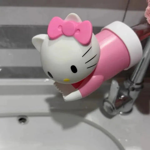 Anime Cartoon Animation Cute Kawaii Mickey Mouse Minnie Kuromi Faucet Stretcher Splashproof Bathroom Decoration - Browsglamour