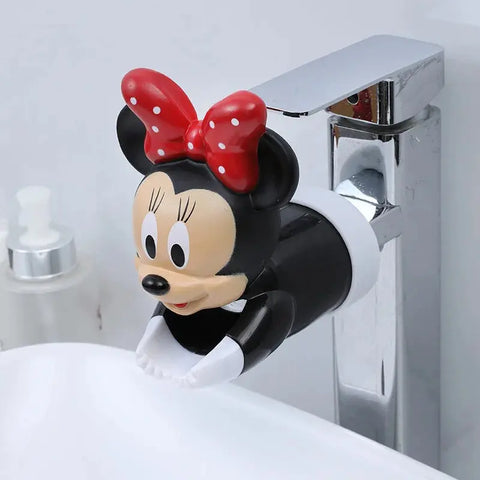 Anime Cartoon Animation Cute Kawaii Mickey Mouse Minnie Kuromi Faucet Stretcher Splashproof Bathroom Decoration - Browsglamour