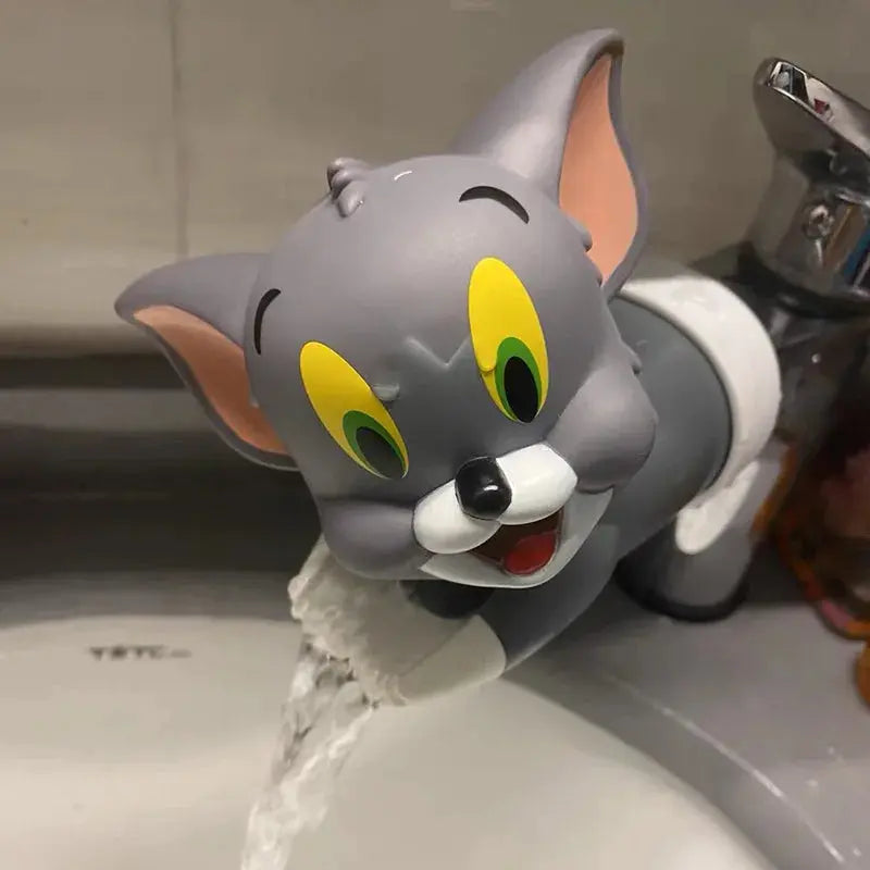 Anime Cartoon Animation Cute Kawaii Mickey Mouse Minnie Kuromi Faucet Stretcher Splashproof Bathroom Decoration - Browsglamour