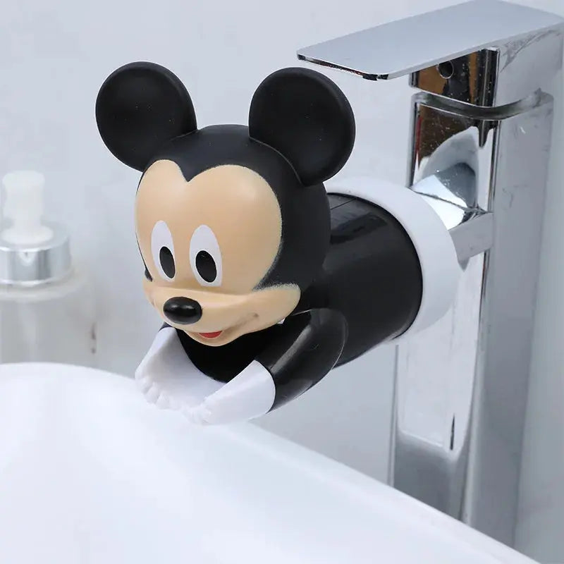 Anime Cartoon Animation Cute Kawaii Mickey Mouse Minnie Kuromi Faucet Stretcher Splashproof Bathroom Decoration - Browsglamour