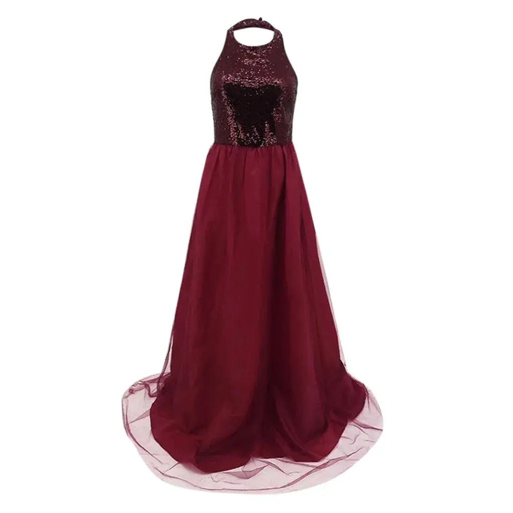 Chiffon Pleated Formal Dress - Browsglamour