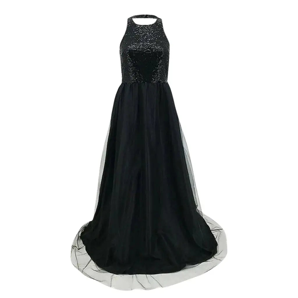 Chiffon Pleated Formal Dress - Browsglamour