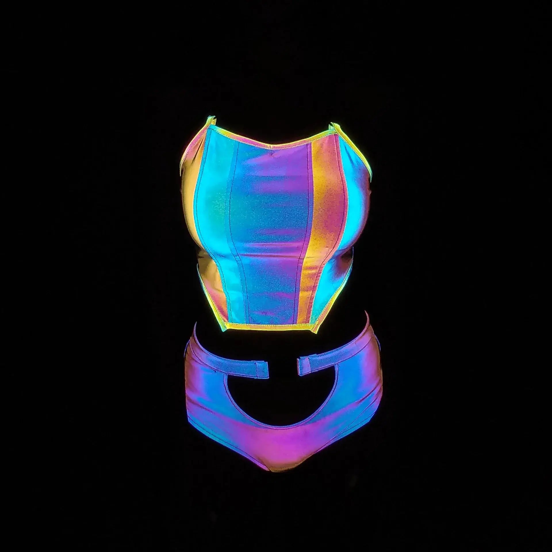 Colorful Reflective Women's Wear - Browsglamour