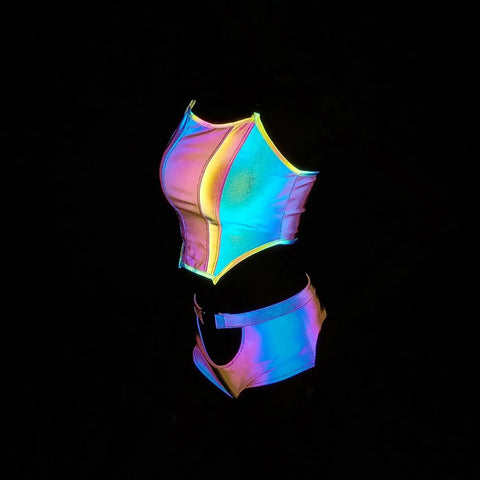 Colorful Reflective Women's Wear - Browsglamour