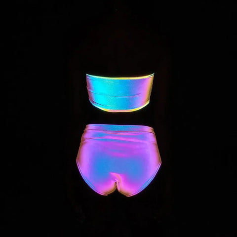 Colorful Reflective Women's Wear - Browsglamour