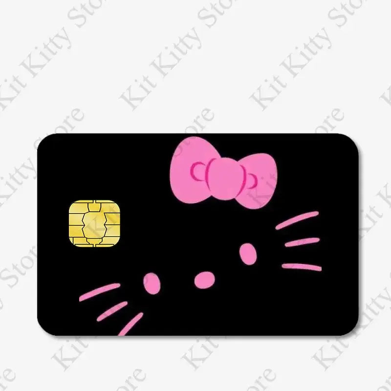 Hello kitty Credit Card/Debit Card Film Sticker Diy Decal for Big Small Chips and Big Chips - Browsglamour