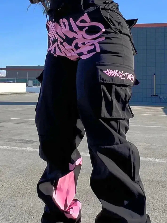 Graffiti Cargo Pants - Browsglamour