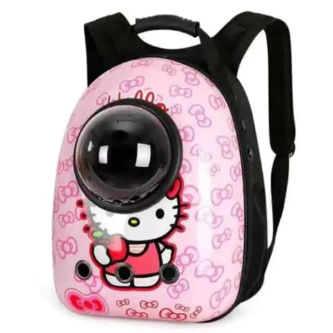 Hello Kitty Portable Space Capsule Pet Cat Bag - Browsglamour