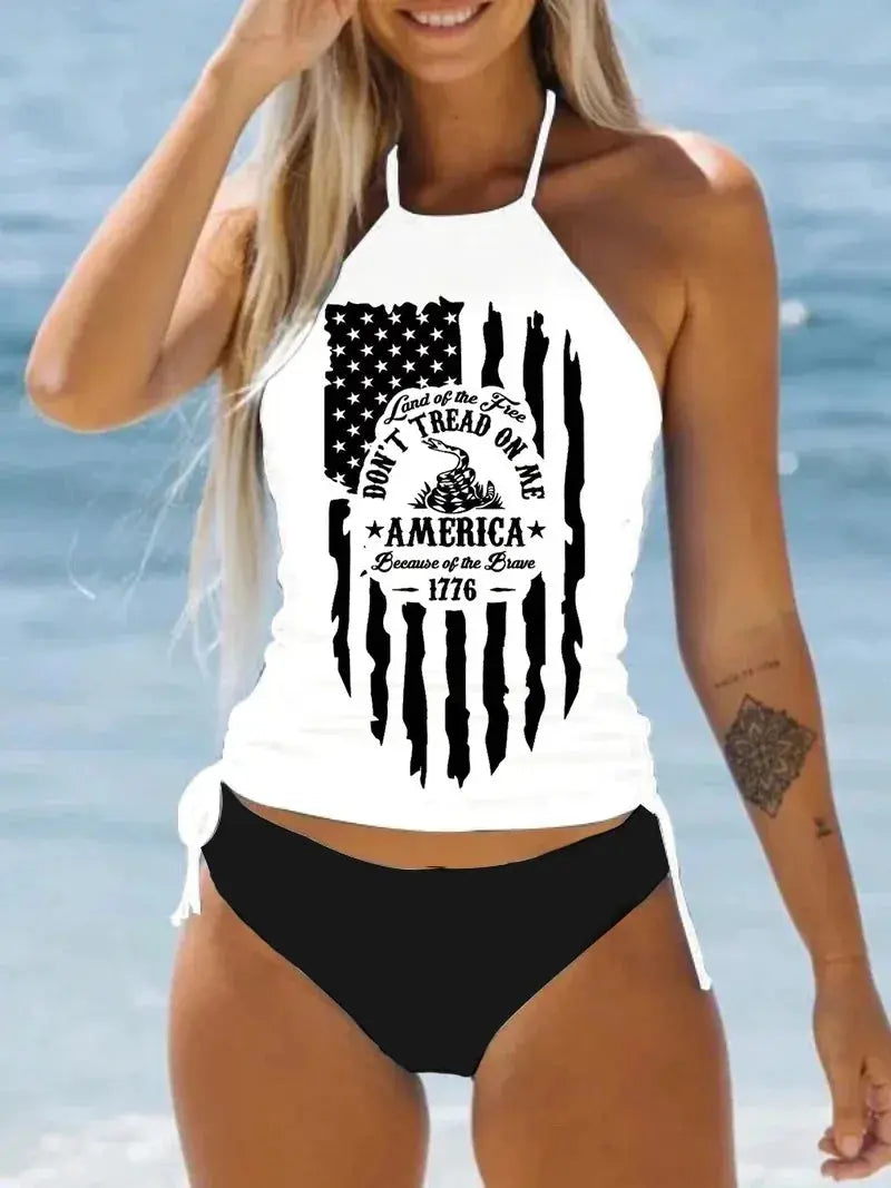 Jack Daniel’s and Way More High Waist Tankini - Browsglamour