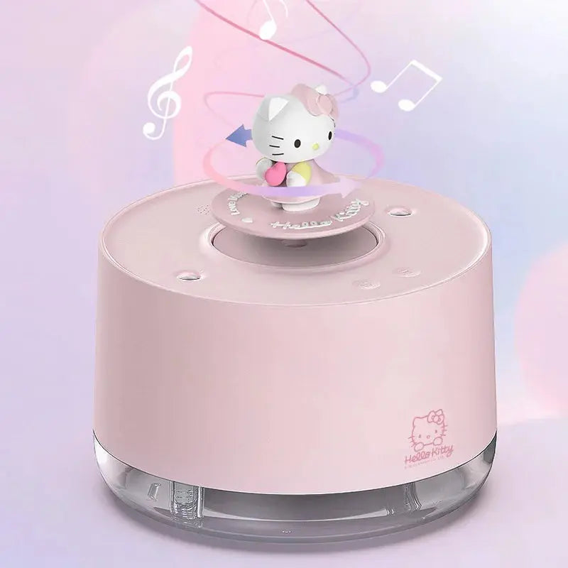 Kawaii Hello kitty Music Box Humidifier - Browsglamour