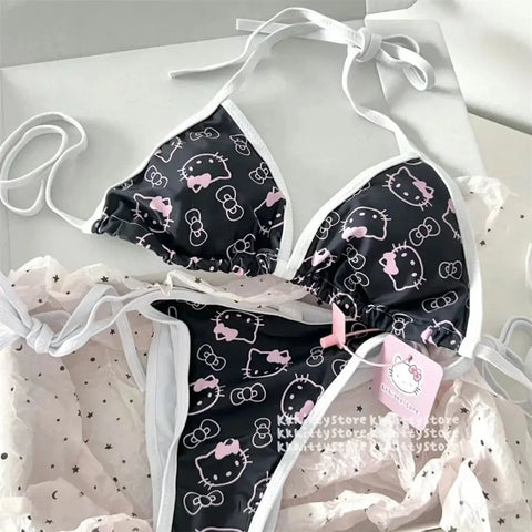 Kawaii Sanrio Hello Kitty Bikini Set - Browsglamour