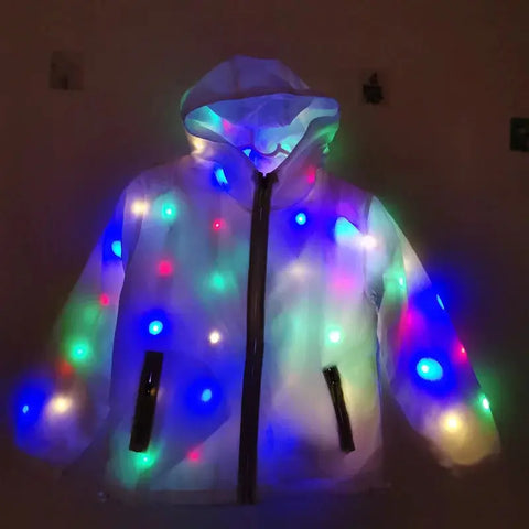 LED Glowing Light Up Jacket and Pants (Sold Separately) - Browsglamour