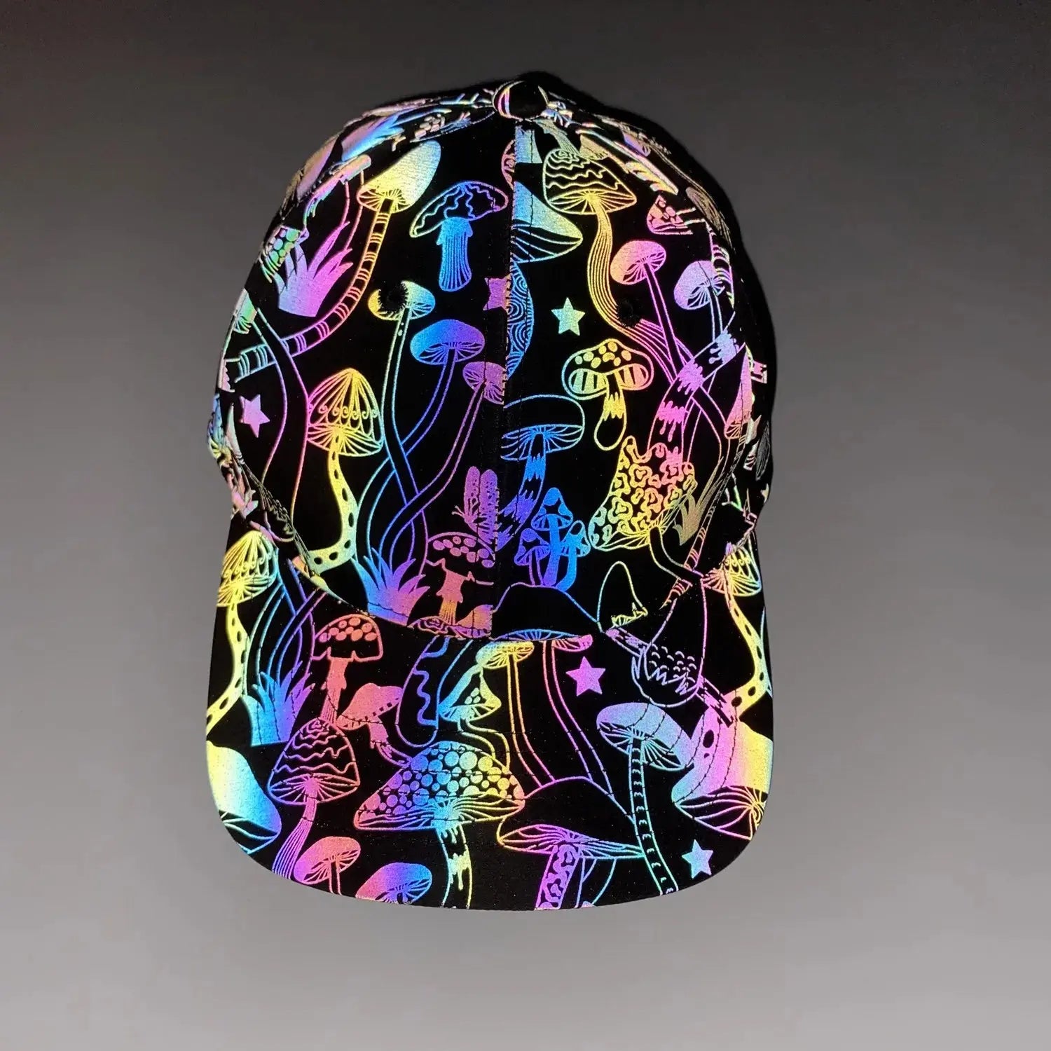 Reflective Rave Baseball Cap - Browsglamour