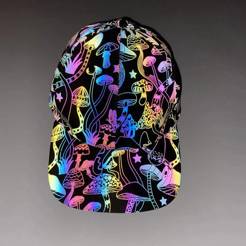 Reflective Rave Baseball Cap - Browsglamour