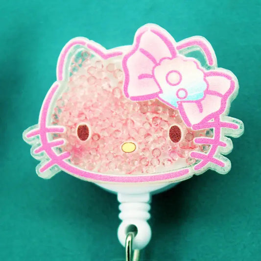 Sanrio Characters 360 Rotate Retractable Badge Reel - Browsglamour