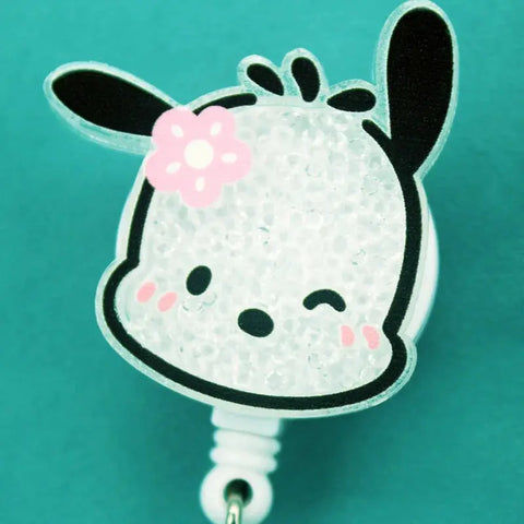 Sanrio Characters 360 Rotate Retractable Badge Reel - Browsglamour