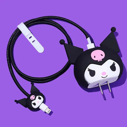 Sanrio Hello Kitty 20W iPhone Charger Cable Protective Sleeve - Browsglamour