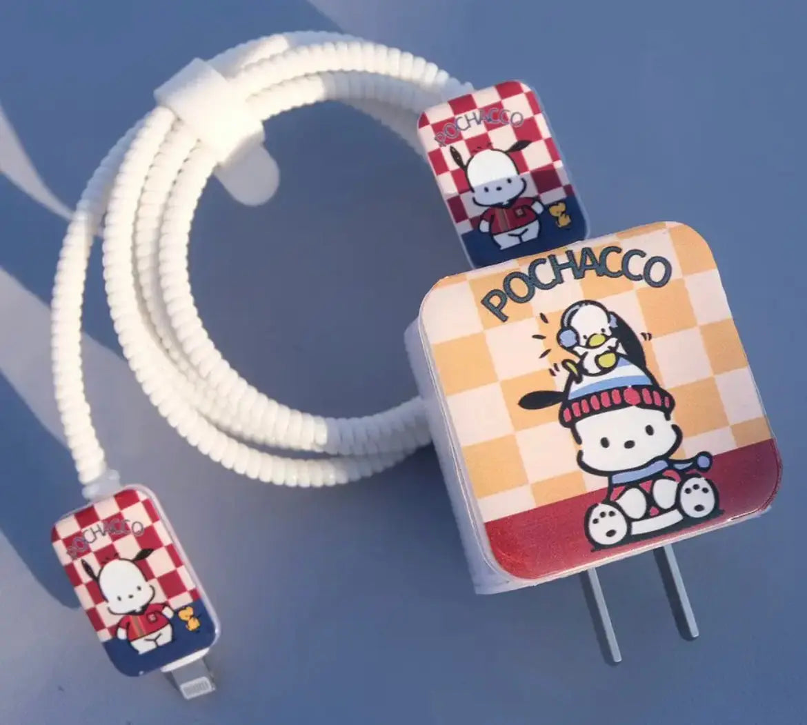 Sanrio Hello Kitty 20W iPhone Charger Cable Protective Sleeve - Browsglamour