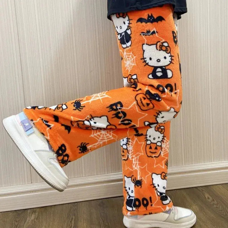 Sanrio Hello Kitty Flannel Pajamas - Browsglamour