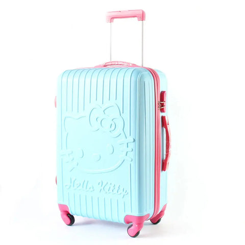 Sanrio Hello Kitty Luggage 20-Inch or 24 Inch Trolley Suitcases - Browsglamour