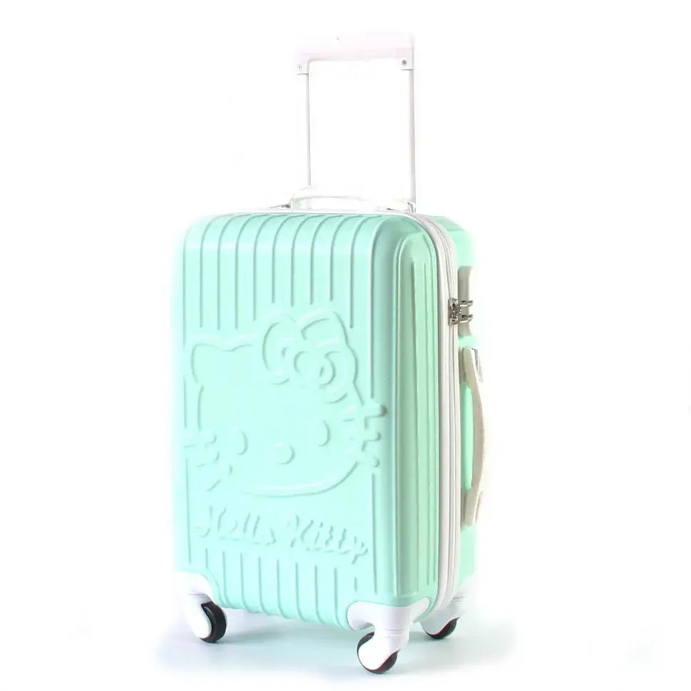 Sanrio Hello Kitty Luggage 20-Inch or 24 Inch Trolley Suitcases - Browsglamour