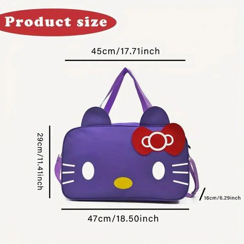 Sanrio Hello Kitty Travel Duffel Bag - Browsglamour