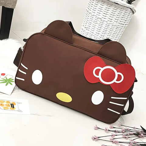 Sanrio Hello Kitty Travel Duffel Bag - Browsglamour