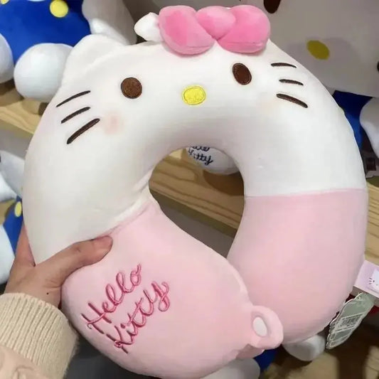 Sanrio Hello Kitty U-shaped Travel Pillow - Browsglamour