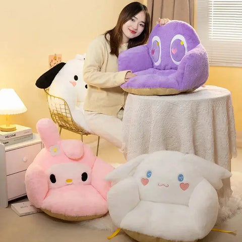 Sanrio Plushed Backrest Chairs - Browsglamour