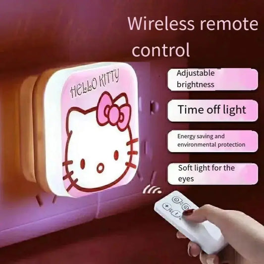 Sanrio Smart Remote Control Led Night Light - Browsglamour