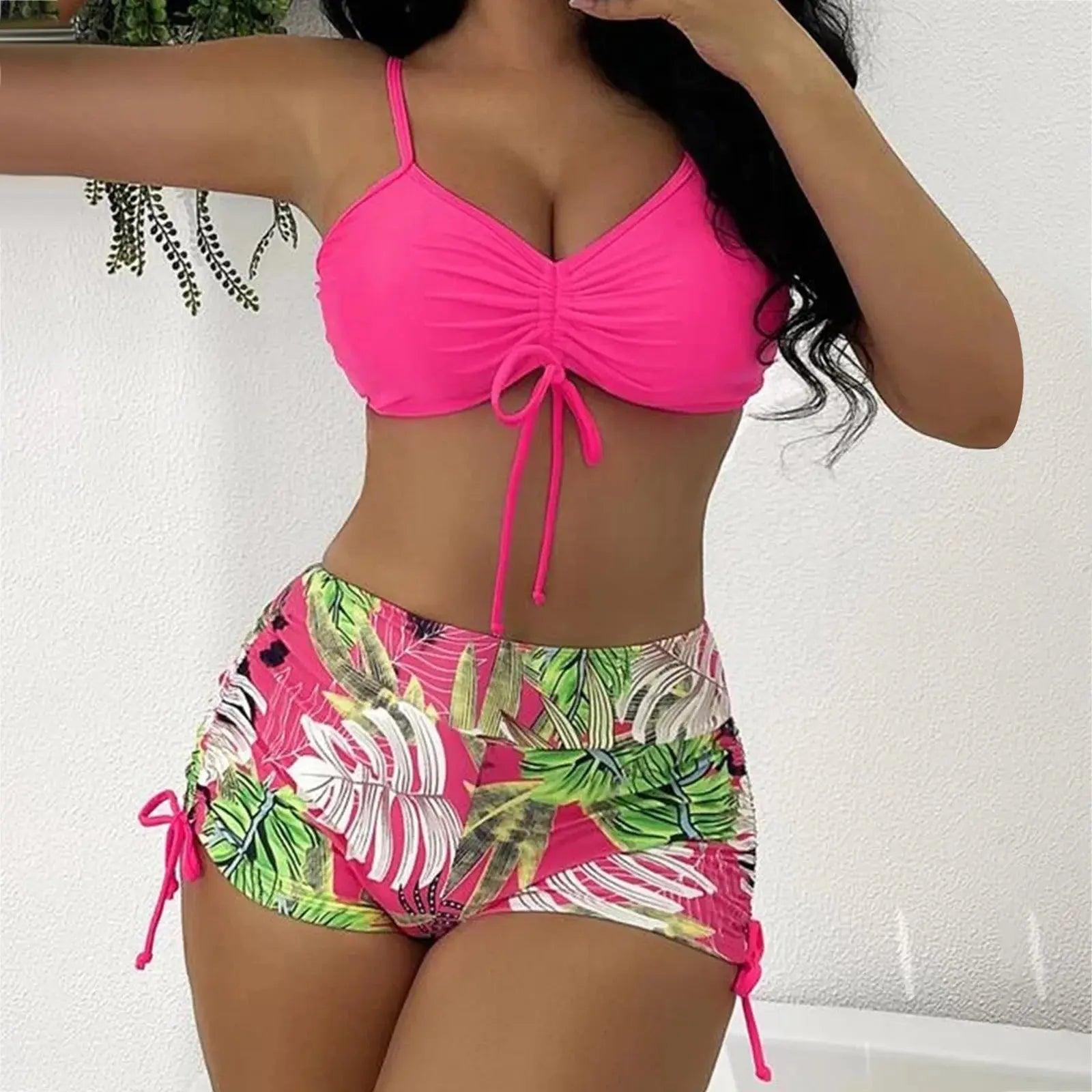 Sexy Two Piece Tankinis Set Push Up Bathing Suits Beach Wear - Browsglamour