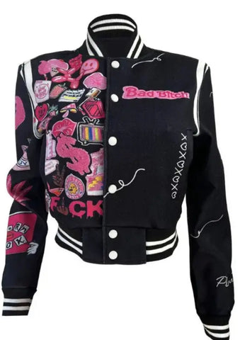 The “Inappropriate” Bomber Jacket - Browsglamour