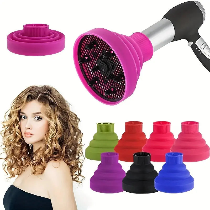 Universal Foldable Hair Dryer Diffuser for Curls and Blow Drying Browsglamour