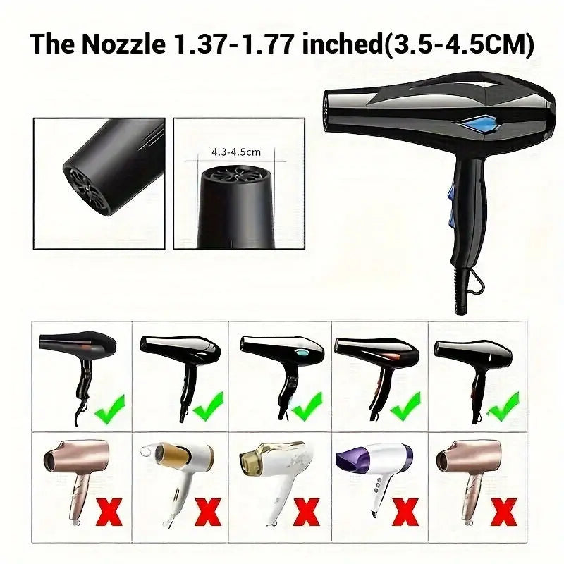 Universal Foldable Hair Dryer Diffuser for Curls and Blow Drying Browsglamour