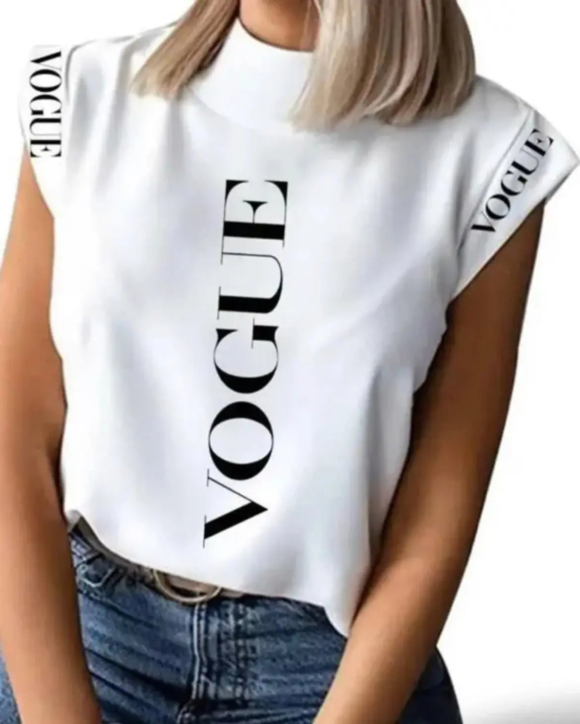 Vogue Printed Blouse - Browsglamour