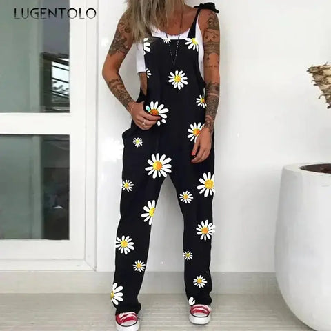 Women Skull Print, Misfits, and More Overall Jumpsuit Suspenders - Browsglamour