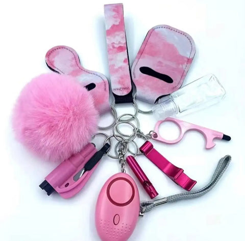 Protection Keychains w/ kubaton window breaker-poker - Browsglamour