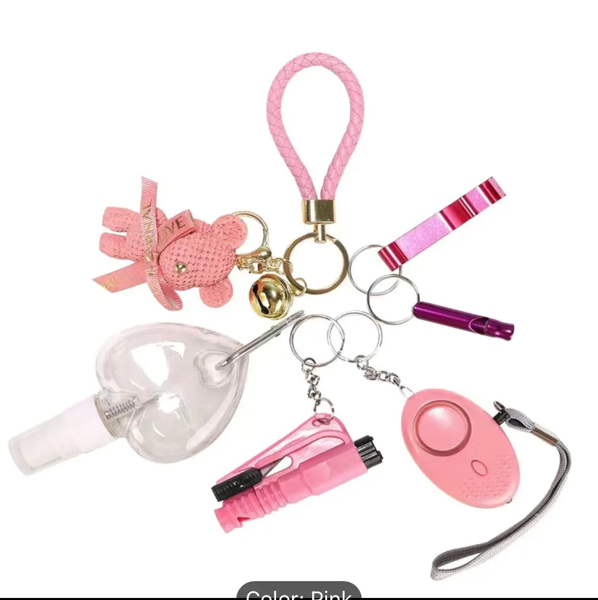 Protection Keychains w/ kubaton window breaker-poker - Browsglamour