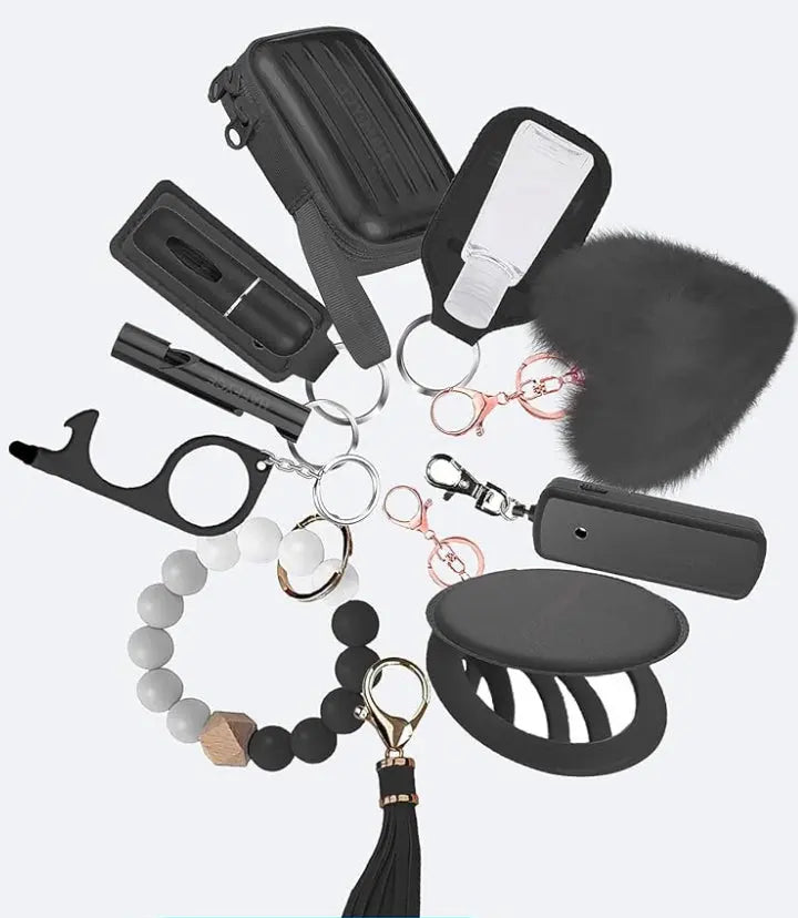 Protection Keychains w/ kubaton window breaker-poker - Browsglamour