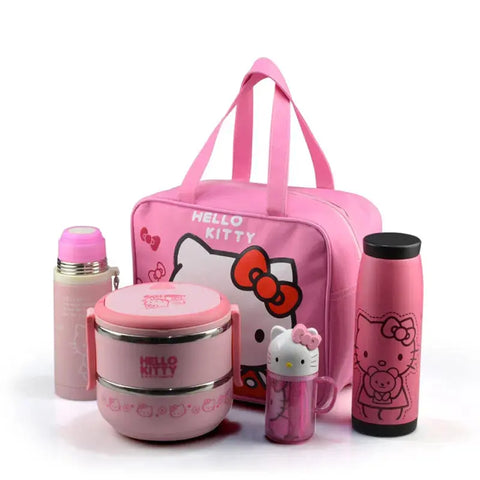 Sanrio Hello Kitty Insulated/waterproof Lunch Box Bag - Browsglamour