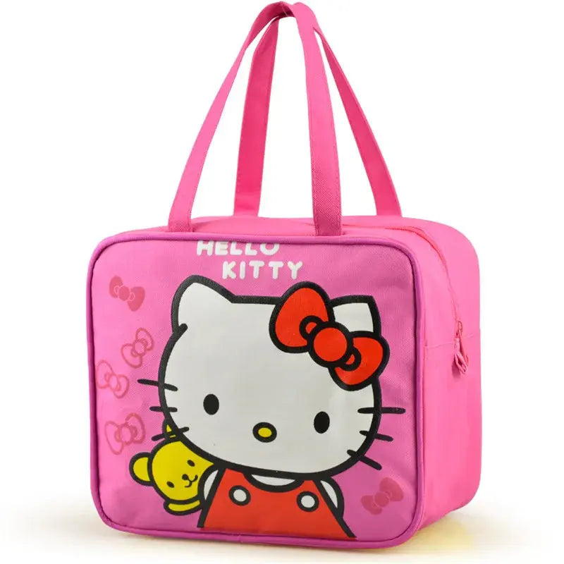 Sanrio Hello Kitty Insulated/waterproof Lunch Box Bag - Browsglamour