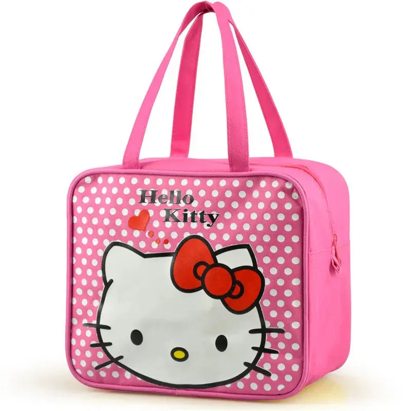 Sanrio Hello Kitty Insulated/waterproof Lunch Box Bag - Browsglamour